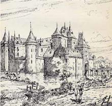 Het kasteel van Brederode Het kasteel van Brederode